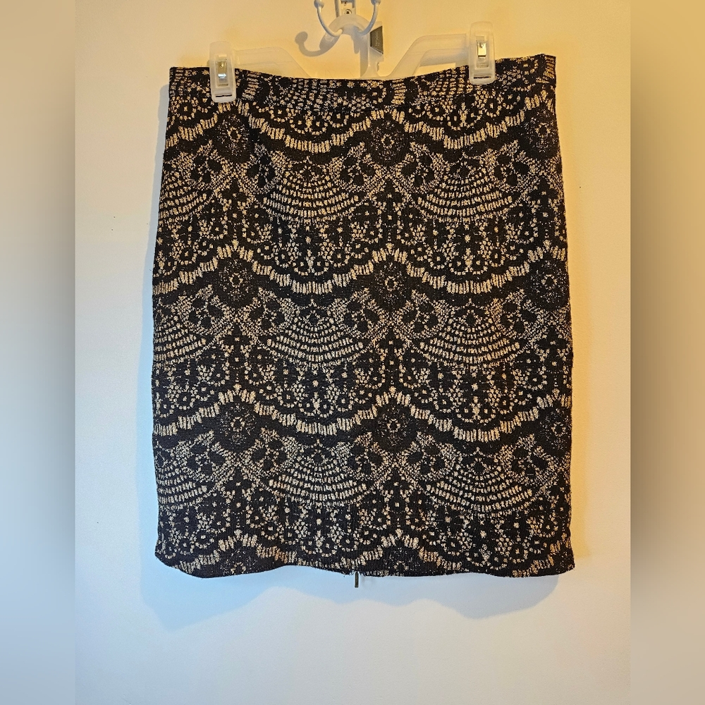 Melissa Paige Skirt With Full Adjustable Zipper Size 8 #W-433